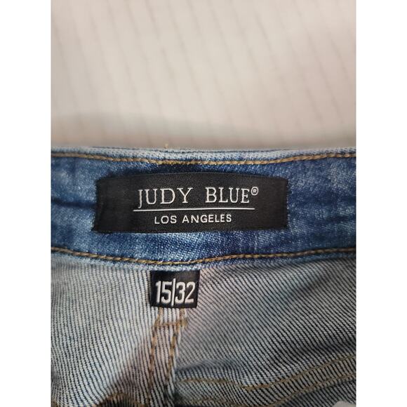Judy Blue Jeans Womens Size 32 Howdy Boyfriend Fit High Rise Stretch - Picture 6 of 11
